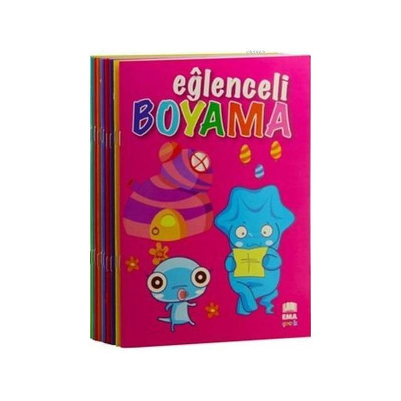 Eğlenceli Boyama Seti 10 Kitap