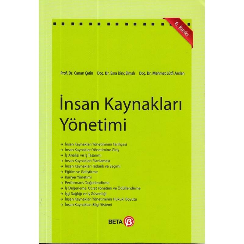 İnsan Kaynakları Yönetimi