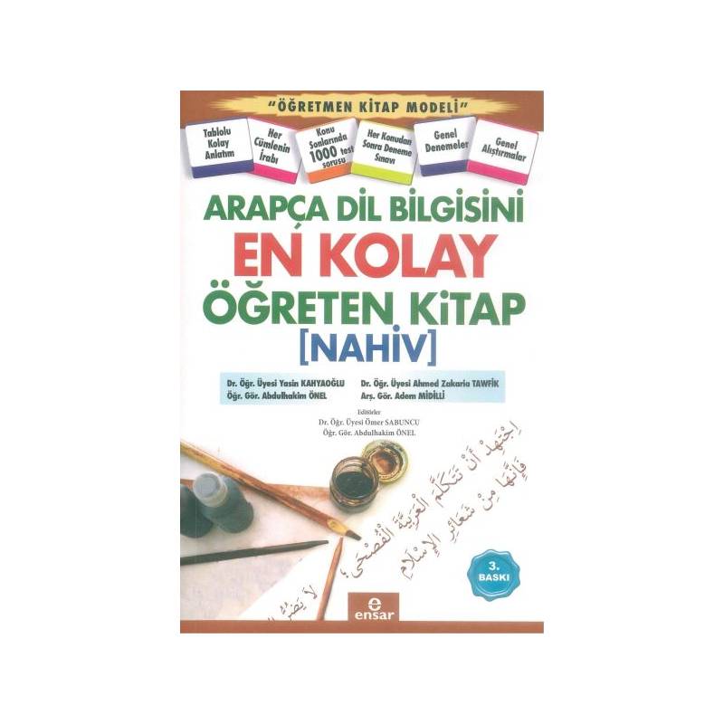 Arapça Dilbilgisini En Kolay Öğreten Kitap Nahiv