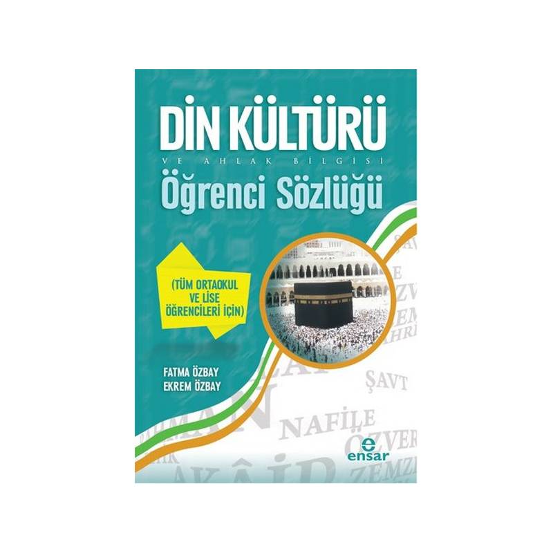 Din Kültürü Ve Ahlak Bilgisi Öğrenci Sözlüğü