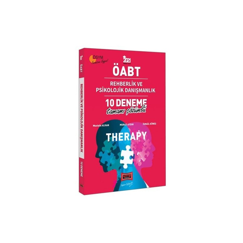 Yargı Yayınları 2021 Öabt Therapy Rehberlik Ve Psikolojik Danışmanlık Tamamı Çözümlü 10 Deneme
