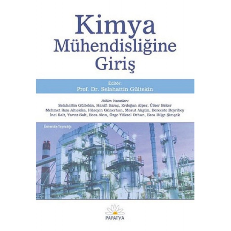 Kimya Mühendisliğine Giriş