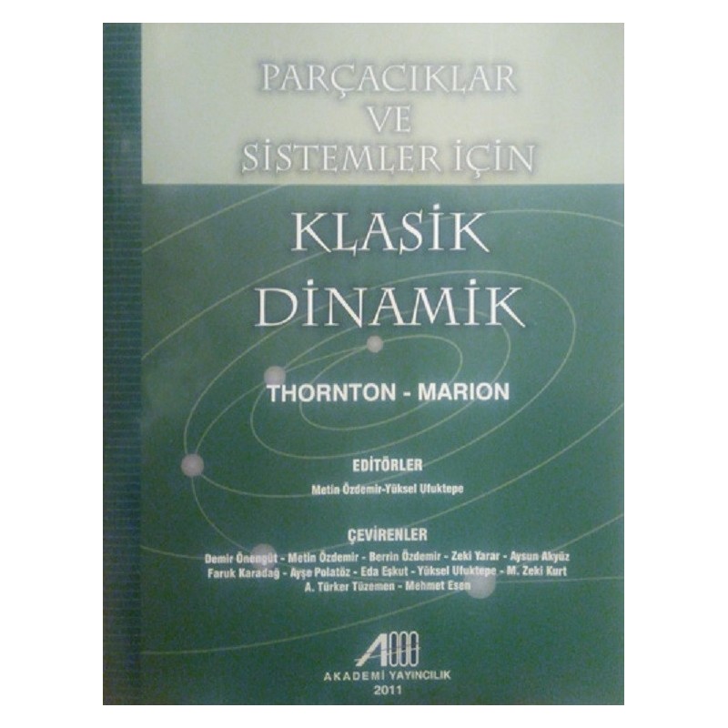 Parçacıklar Ve Sistemler İçin Klasik Dinamik / Thornton-Marıon