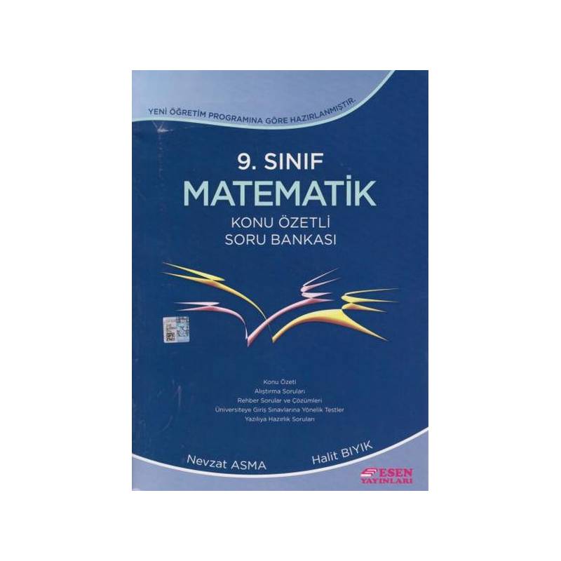 Esen 9. Sınıf Matematik Konu Özetli Soru Bankası Yeni