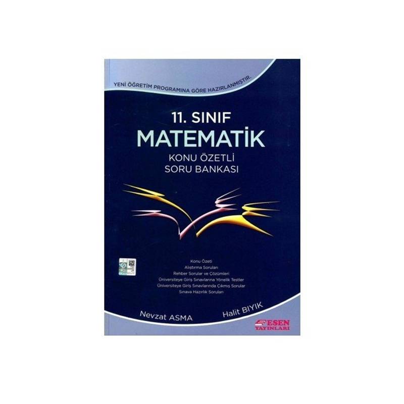 Esen 11. Sınıf Matematik Konu Özetli Soru Bankası Yeni