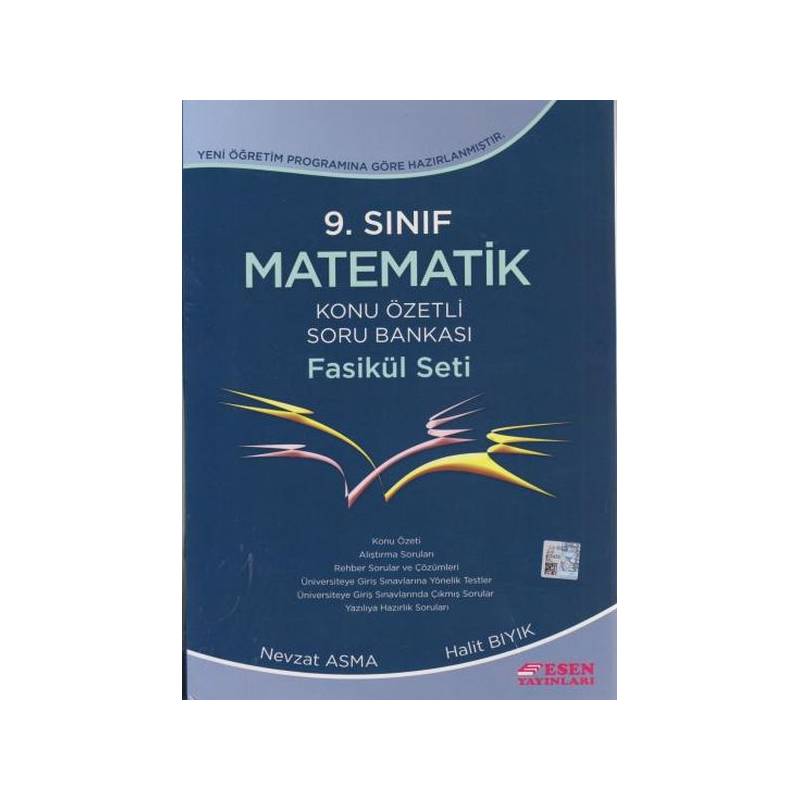 Esen 9. Sınıf Matematik Konu Özetli Soru Bankası Fasikül Seti Yeni