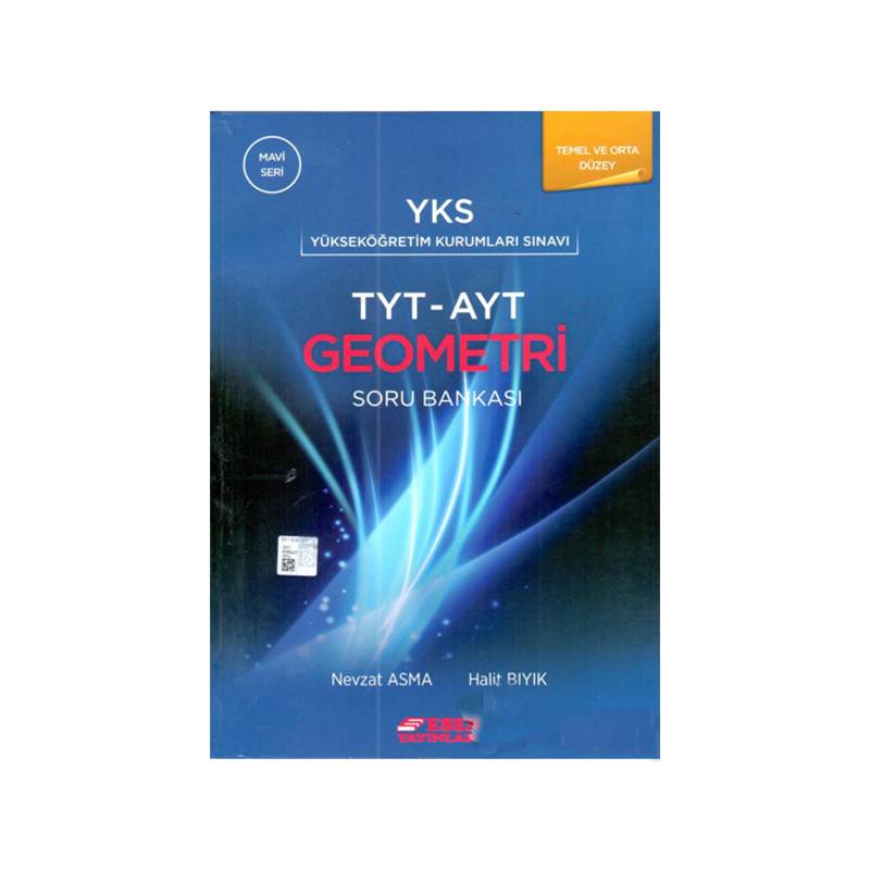 Esen Tyt Ayt Geometri Soru Bankası Mavi Seri Yeni