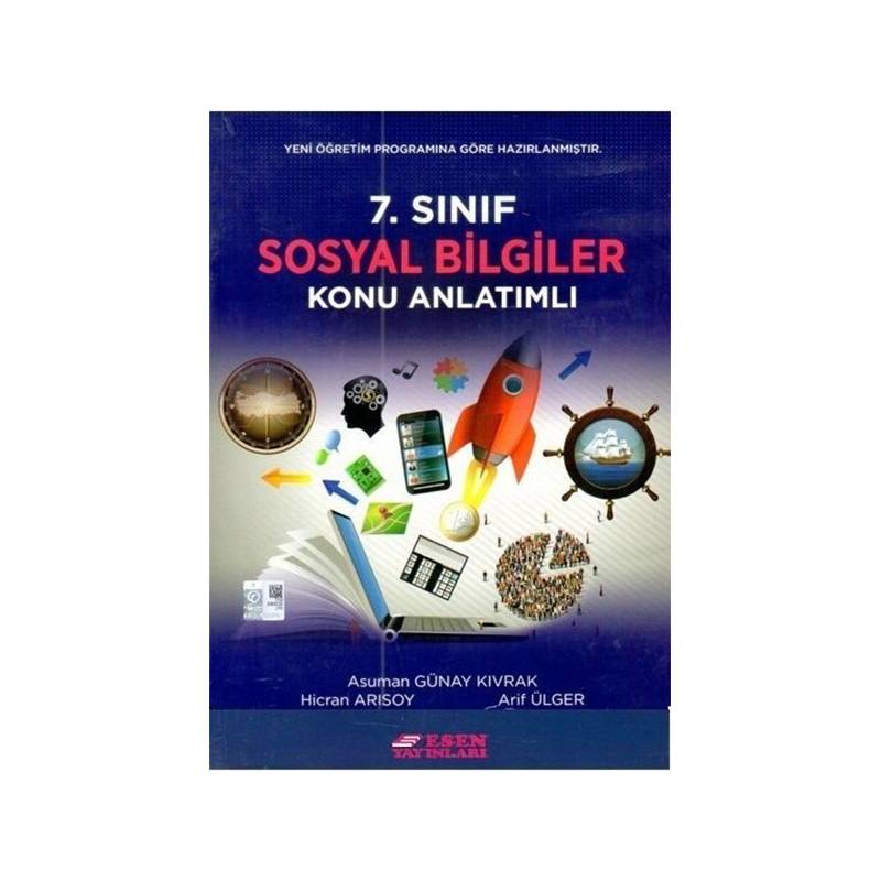 Esen 7. Sınıf Sosyal Bilgiler Konu Anlatımlı Yeni