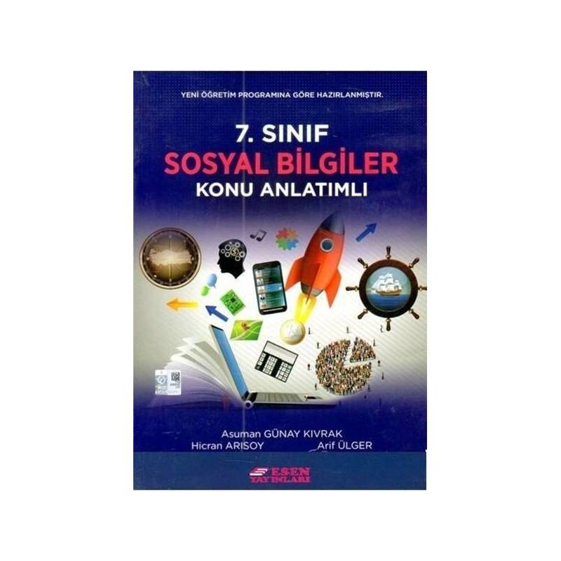 Esen 7. Sınıf Sosyal Bilgiler Konu Anlatımlı Yeni