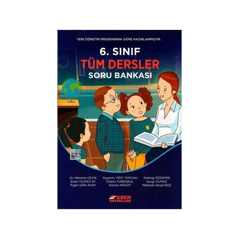 Esen 6. Sınıf Tüm Dersler Soru Bankası Yeni
