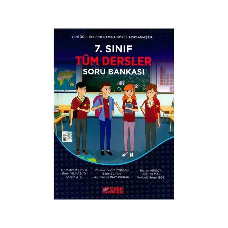 Esen 7. Sınıf Tüm Dersler Soru Bankası Yeni