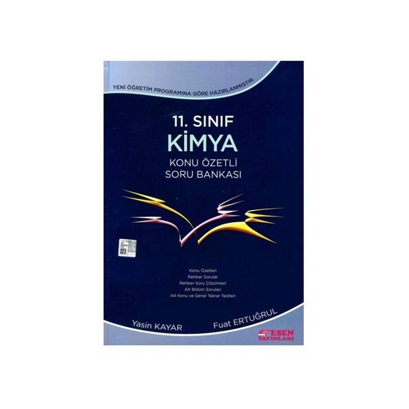 Esen 11. Sınıf Kimya Konu Özetli Soru Bankası Yeni