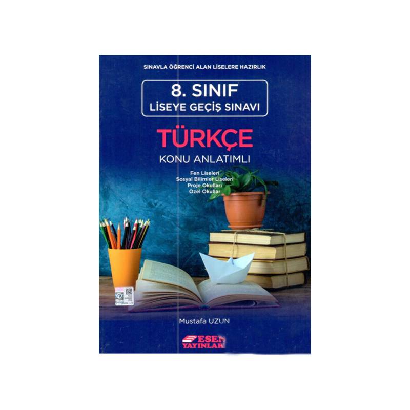 Esen 8. Sınıf Lgs Türkçe Konu Anlatımlı Yeni