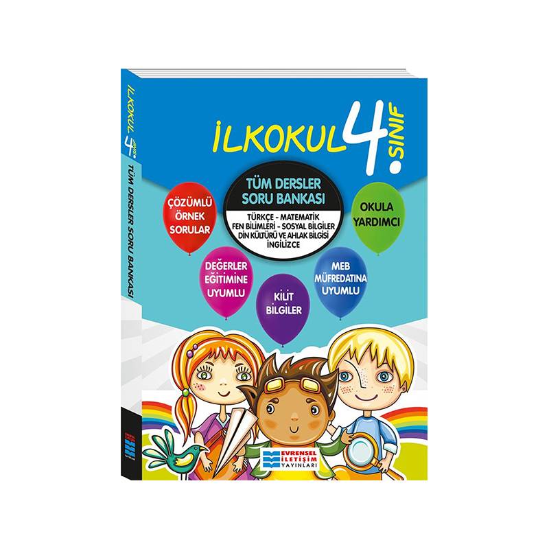 Evrensel 4. Sınıf Tüm Dersler Soru Bankası Yeni