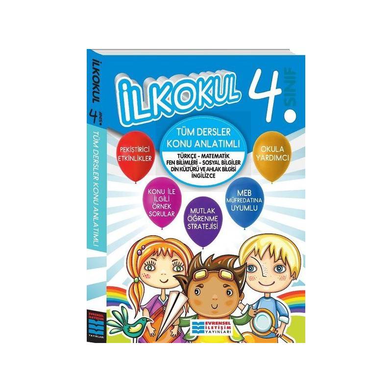 Evrensel İletişim 4. Sınıf Tüm Dersler Konu Anlatımlı Yeni