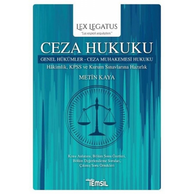 Ceza Hukuku Genel Hükümler - Ceza Muhakemesi Hukuku