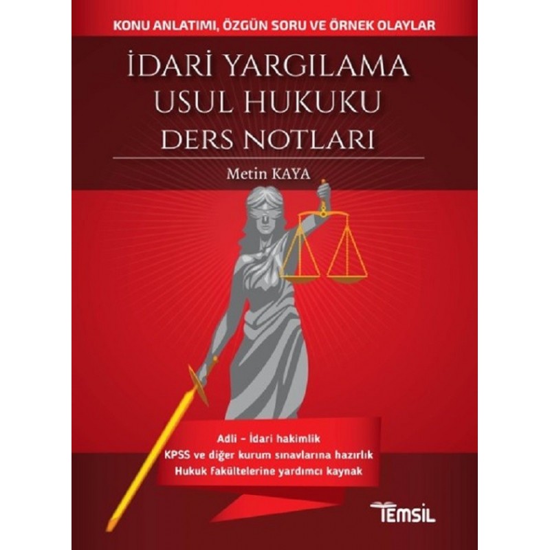 İdari Yargılama Usul Hukuku Ders Notları