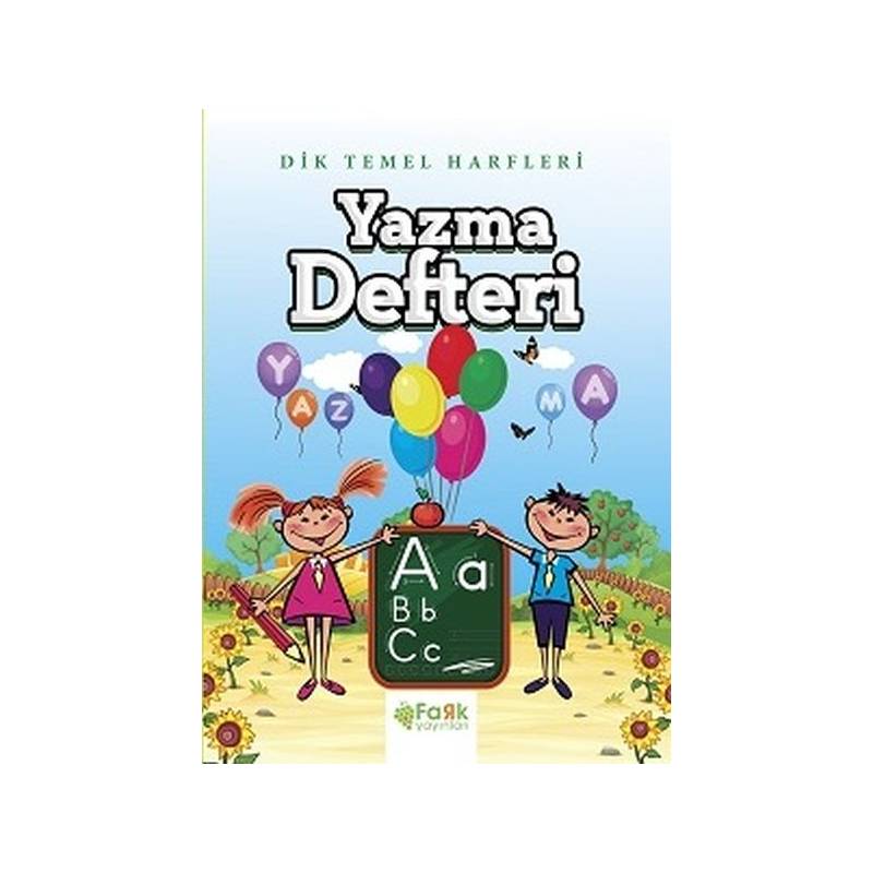 Dik Temel Harfleri Yazma Defteri