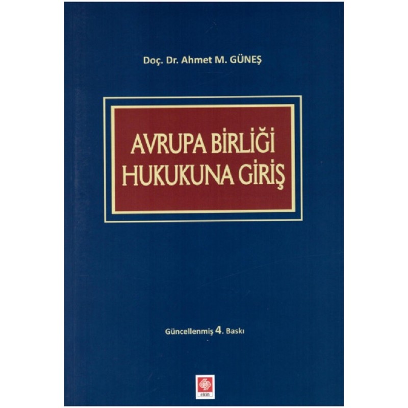 Avrupa Birliği Hukukuna Giriş
