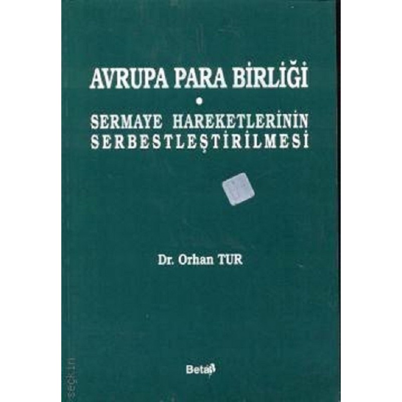 Avrupa Birliği / Sermaye Hareketlerinin Birleşmesi