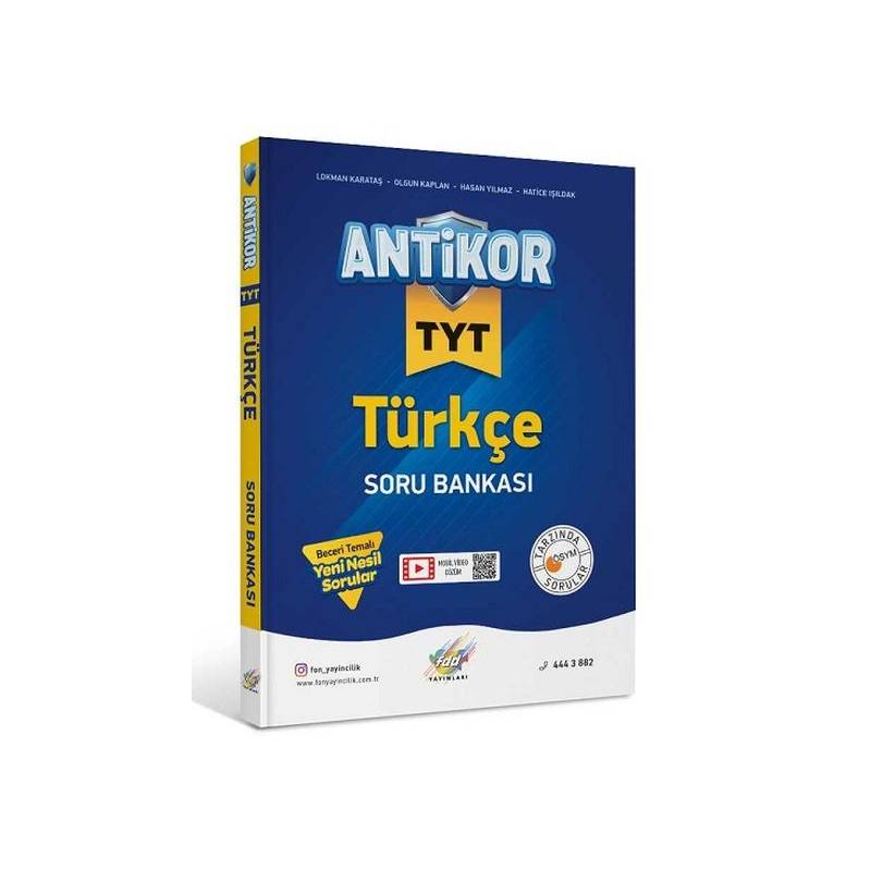 Fdd Tyt Antikor Türkçe Soru Bankası Yeni