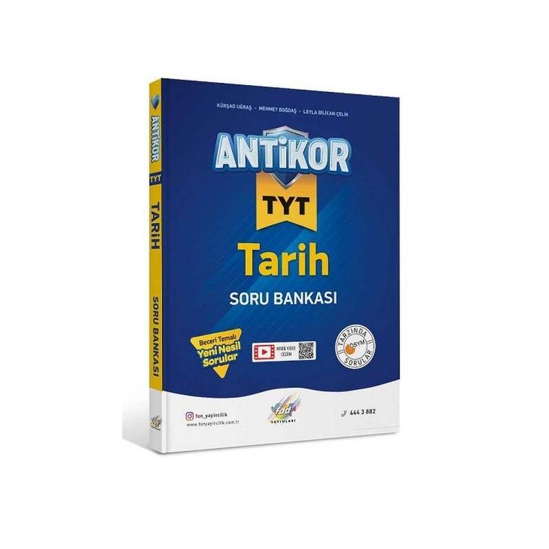 Fdd Tyt Antikor Tarih Soru Bankası Yeni