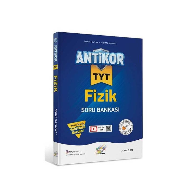 Fdd Tyt Antikor Fizik Soru Bankası Yeni