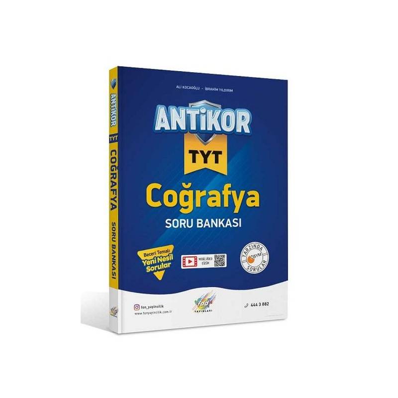 Fdd Tyt Antikor Coğrafya Soru Bankası Yeni