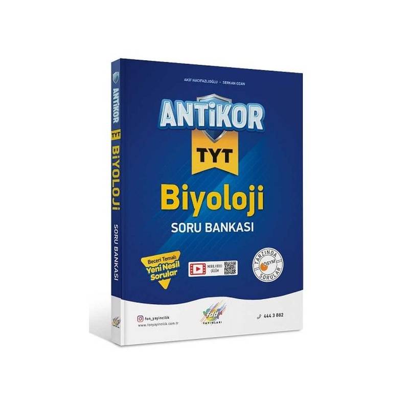 Fdd Tyt Antikor Biyoloji Soru Bankası Yeni