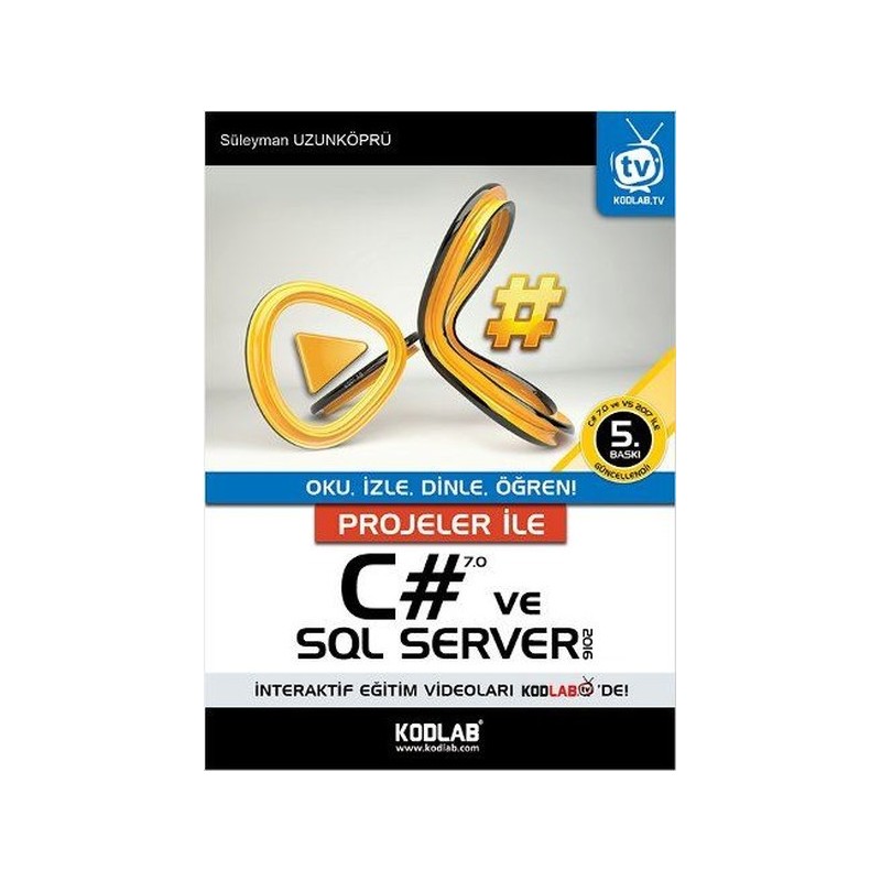 Projeler İle C 7.0 Ve Sql Server 2016