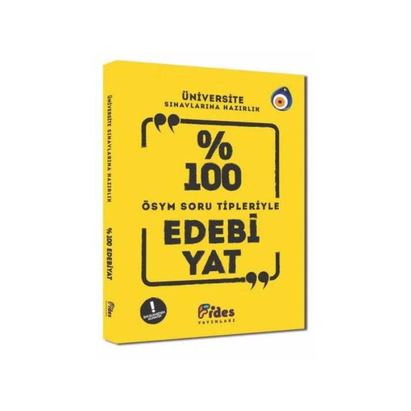 Fides Ösym Soru Tipleriyle 100 Edebiyat Yeni