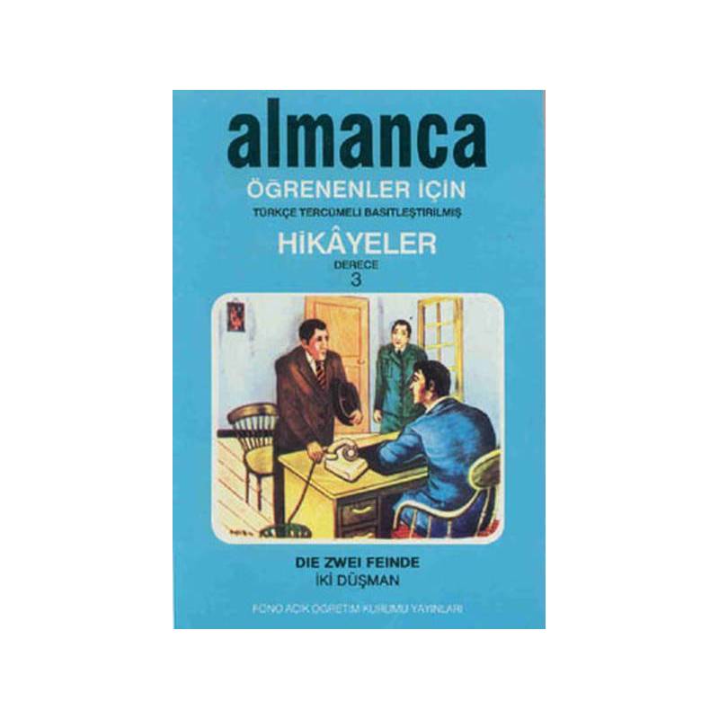 Almanca Türkçe Hikayeler Derece 3 Kitap 3 İki Düşman