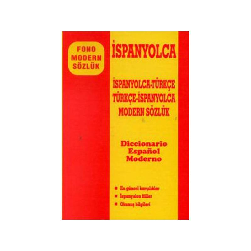 İspanyolca Türkçe Modern Sözlük