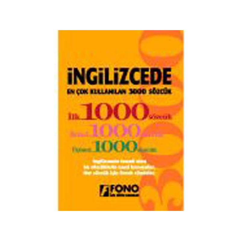 İngilizcede En Çok Kullanılan 3000 Sözcük
