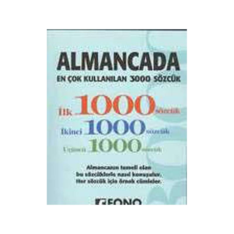 Almancada En Çok Kullanılan 3000 Sözcük