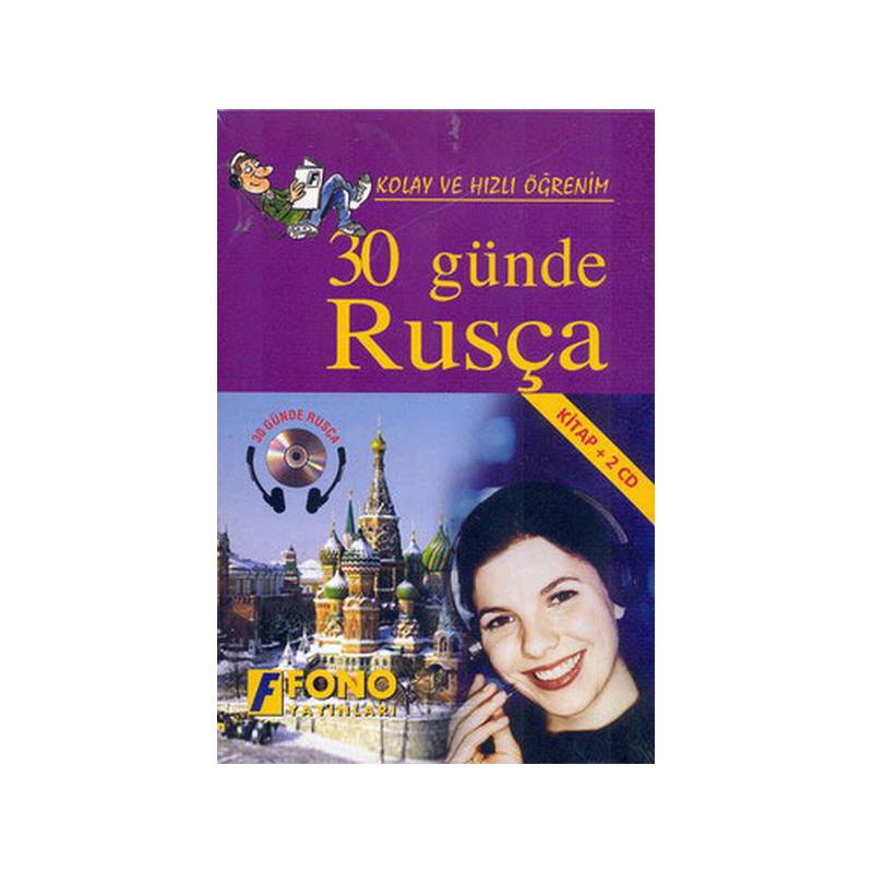 30 Günde Rusça Kitap 2 Cd