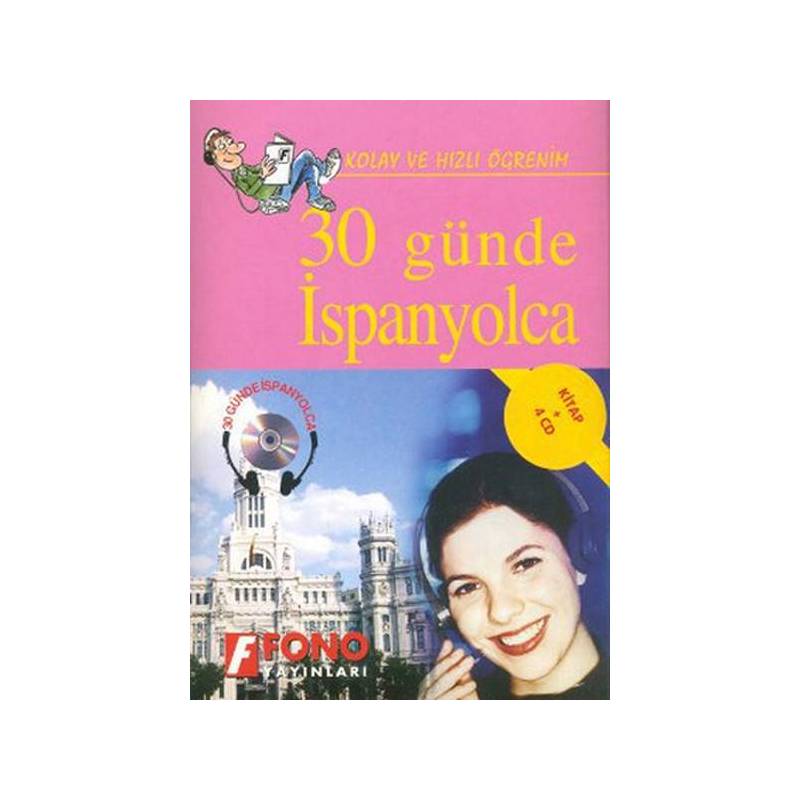 30 Günde İspanyolca Kitap 4 Cd
