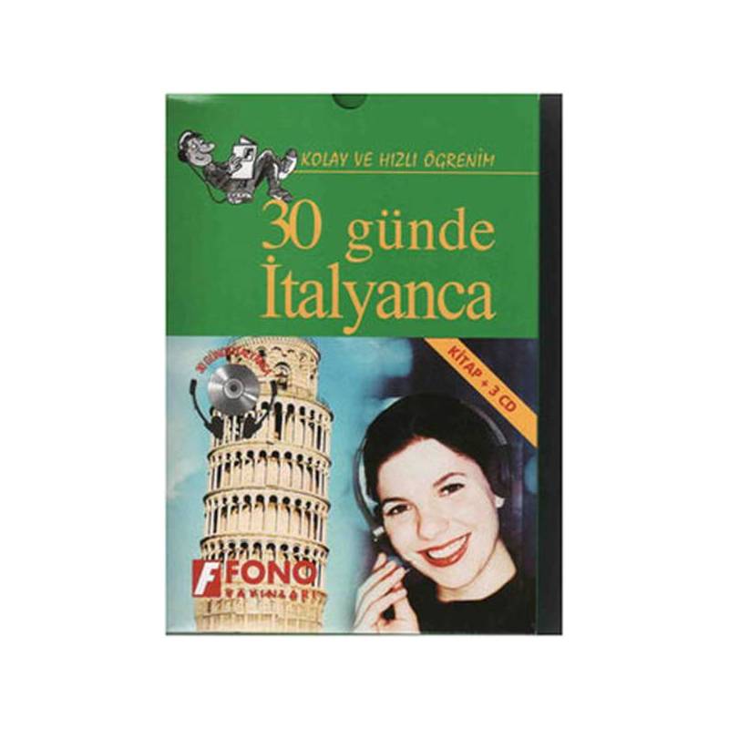 30 Günde İtalyanca Kitap 3 Cd