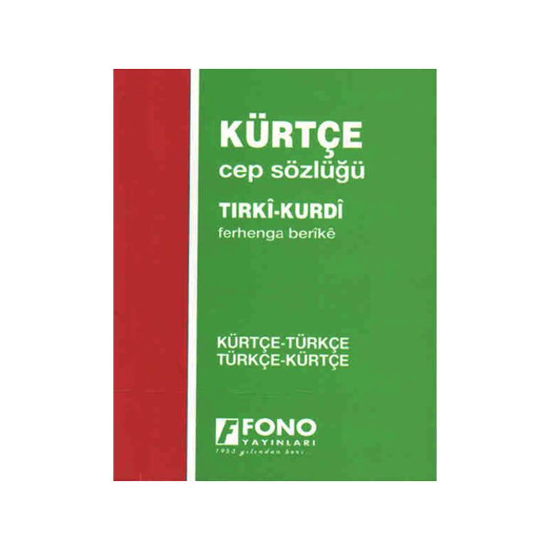 Kürtçe Türkçe Türkçe Kürtçe Standart Sözlük Cep