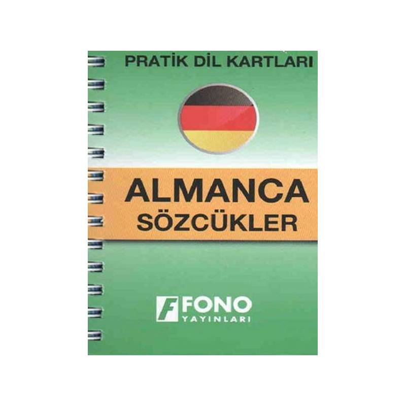 Pratik Dil Kartları Almanca Sözcükler
