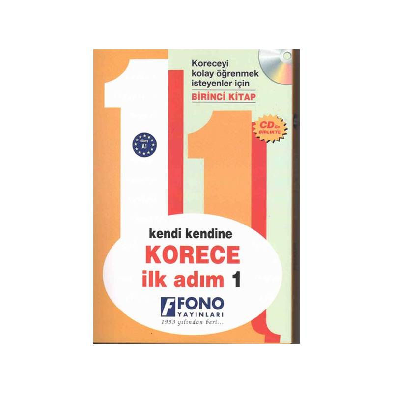 Kendi Kendine Korece İlk Adım 1. Kitap Cdli