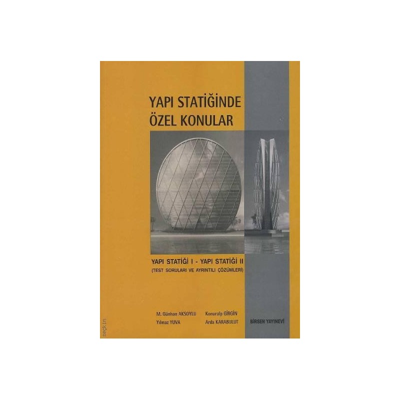 Yapı Statiğinde Özel Konular