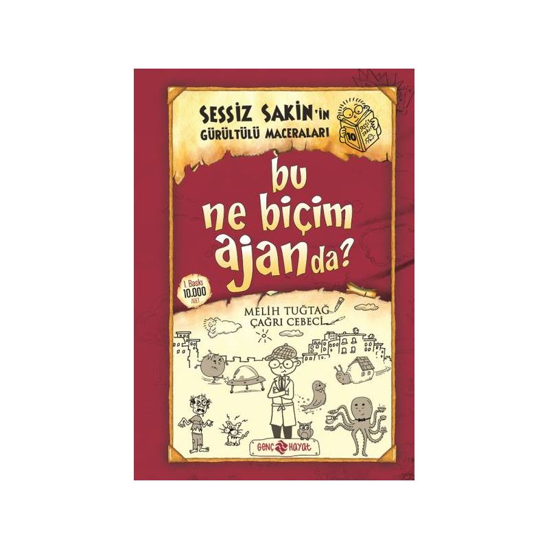 Sessiz Sakin'in Gürültülü Maceraları 10 Bu Ne Biçim Ajanda Ciltli