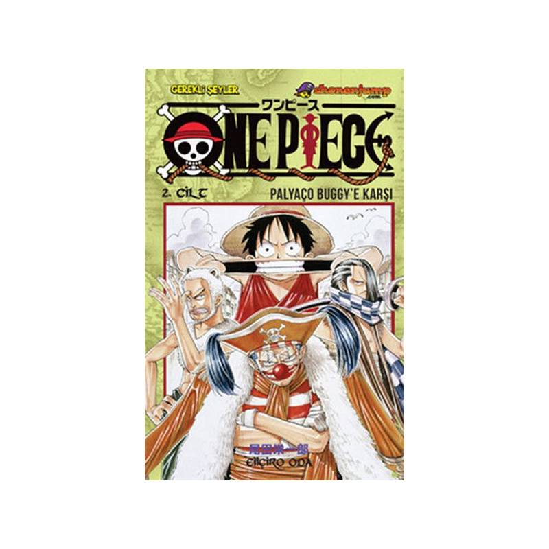 One Piece 02. Cilt Palyaço Buggy'e Karşı