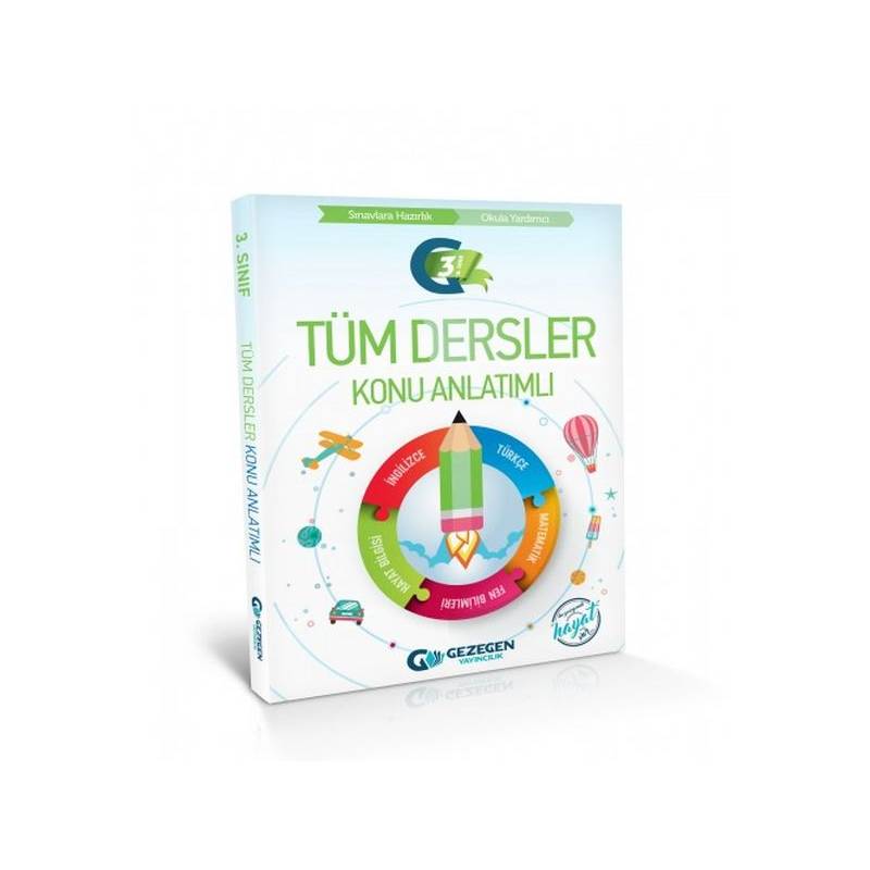 Gezegen 3. Sınıf Tüm Dersler Konu Anlatımlı Yeni