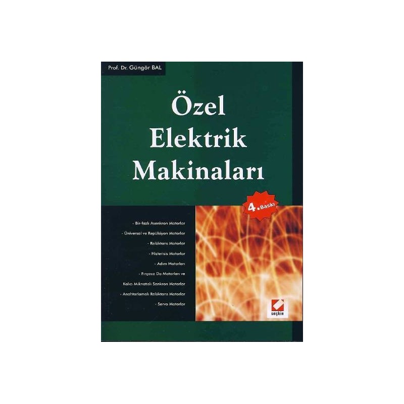 Özel Elektrik Makinaları