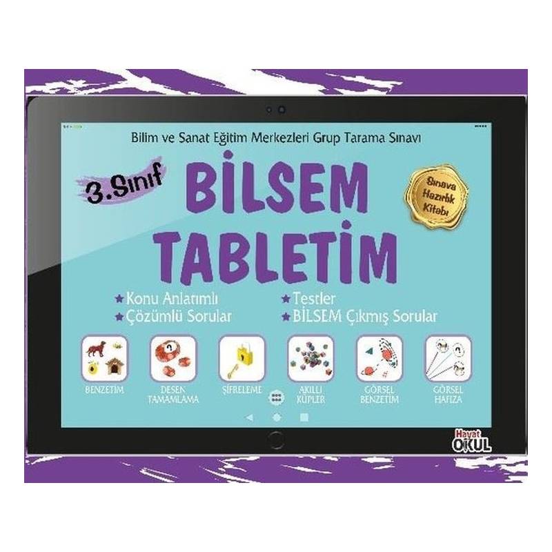 Hayat Okul 3. Sınıf Bilsem Tabletim Yeni