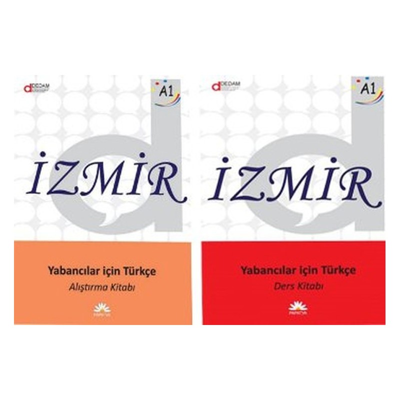 İzmir Yabancılar İçin Türkçe A1 - Ders Kitabı Ve Alıştırma Kitabı Set