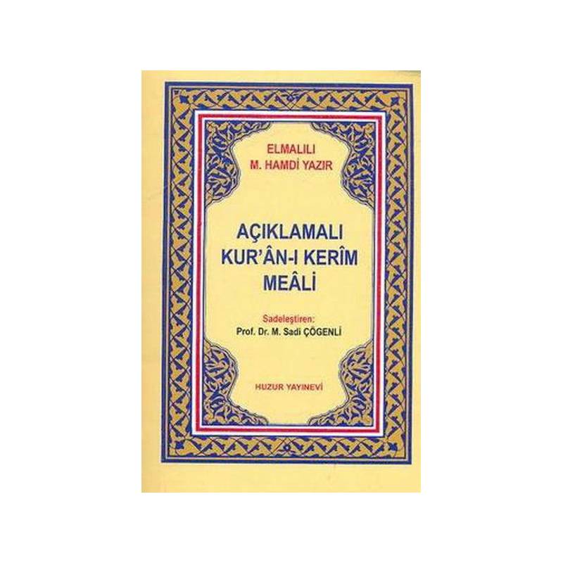 Açıklamalı Kuranı Kerim Meali Metinsiz Cep Boy