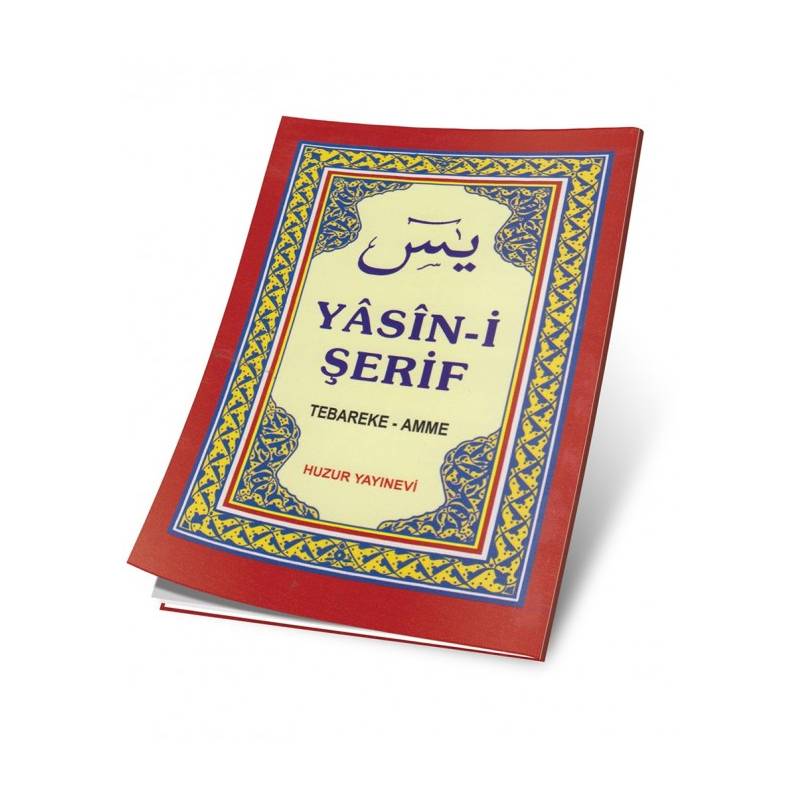 Huzur Yasin İ Şerif Arapça Cep Boy